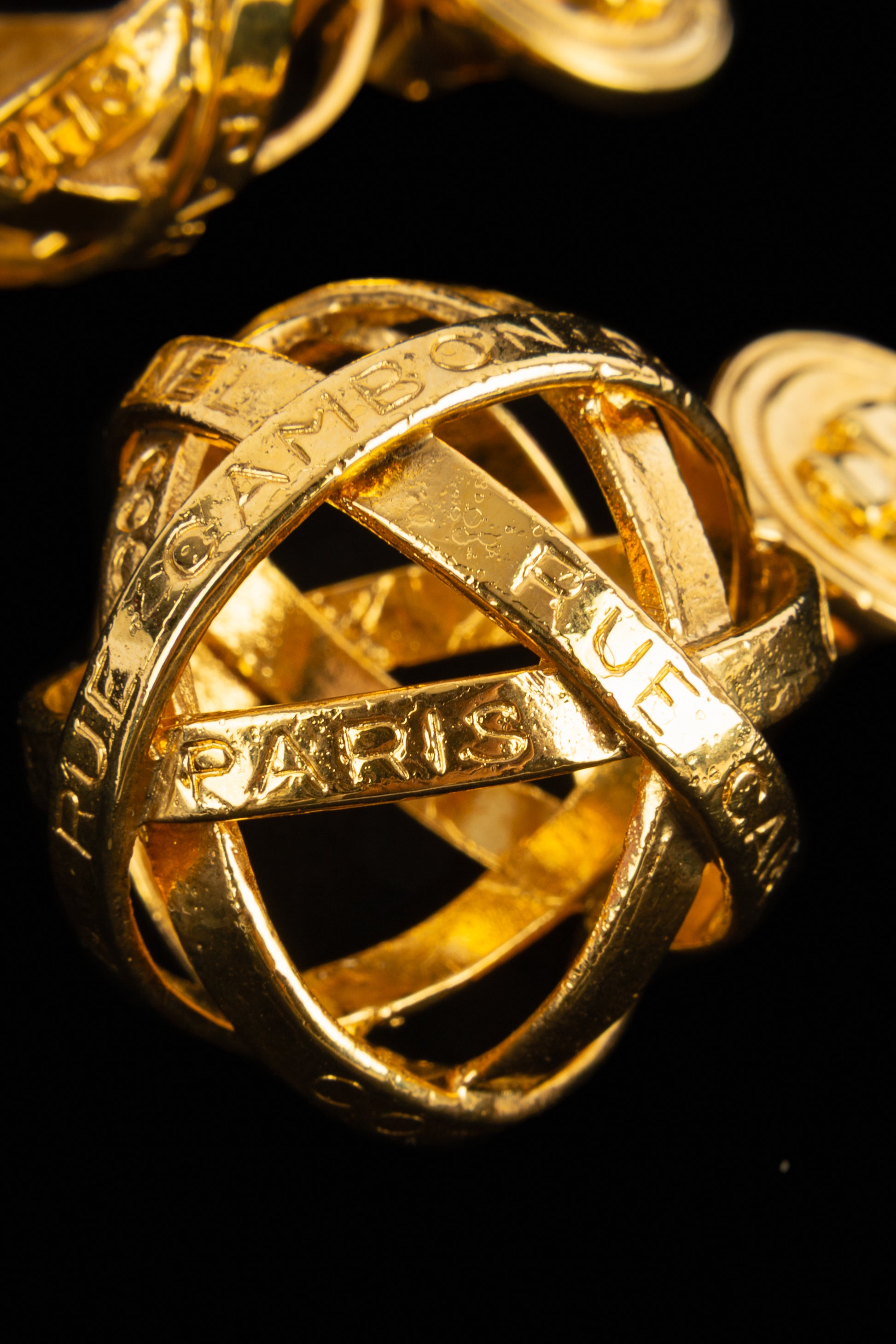 Boucles d'oreilles Chanel Haute Couture