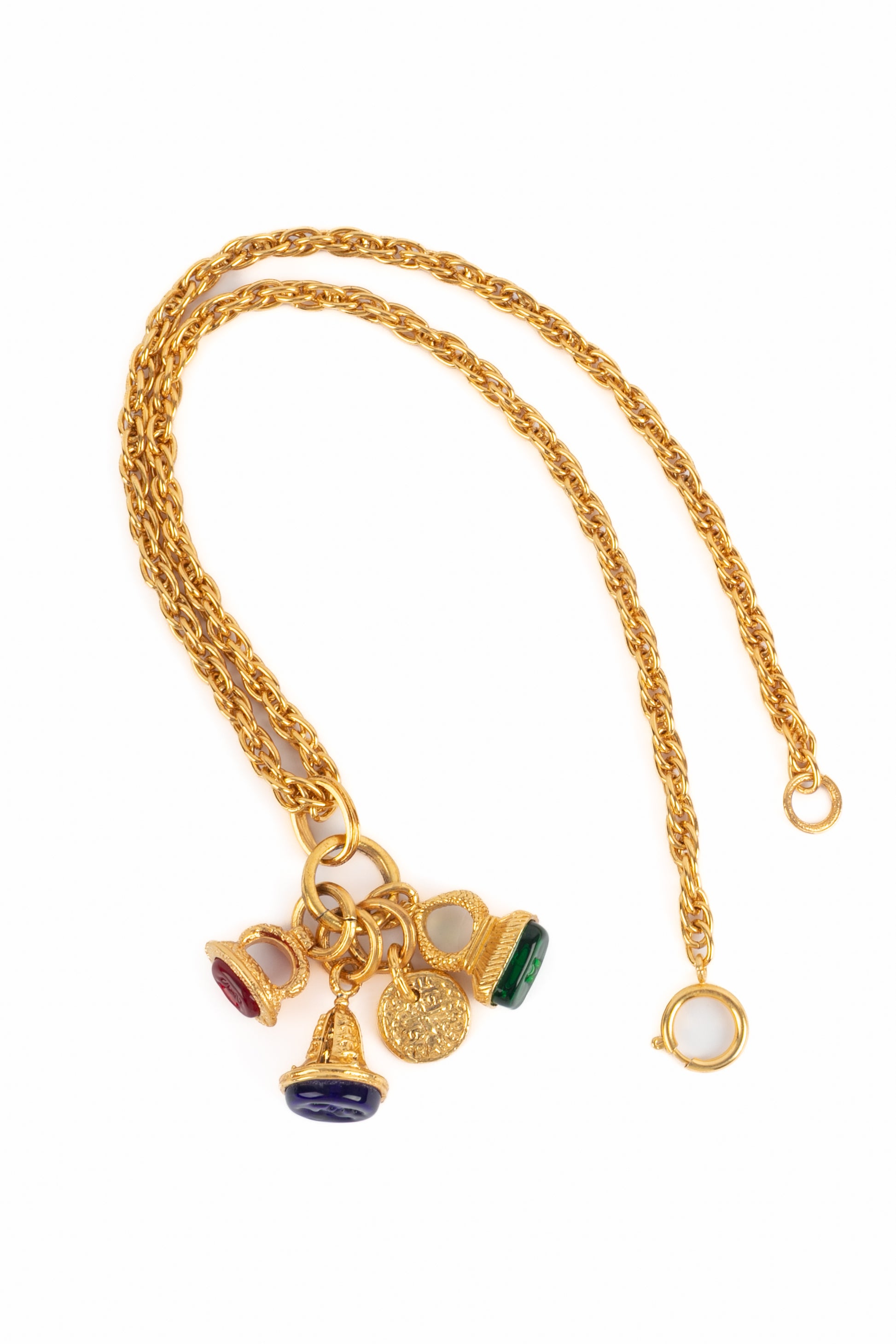 Collier "sceau" Chanel 1993