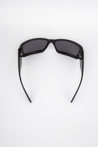 Lunettes de soleil noires Chanel