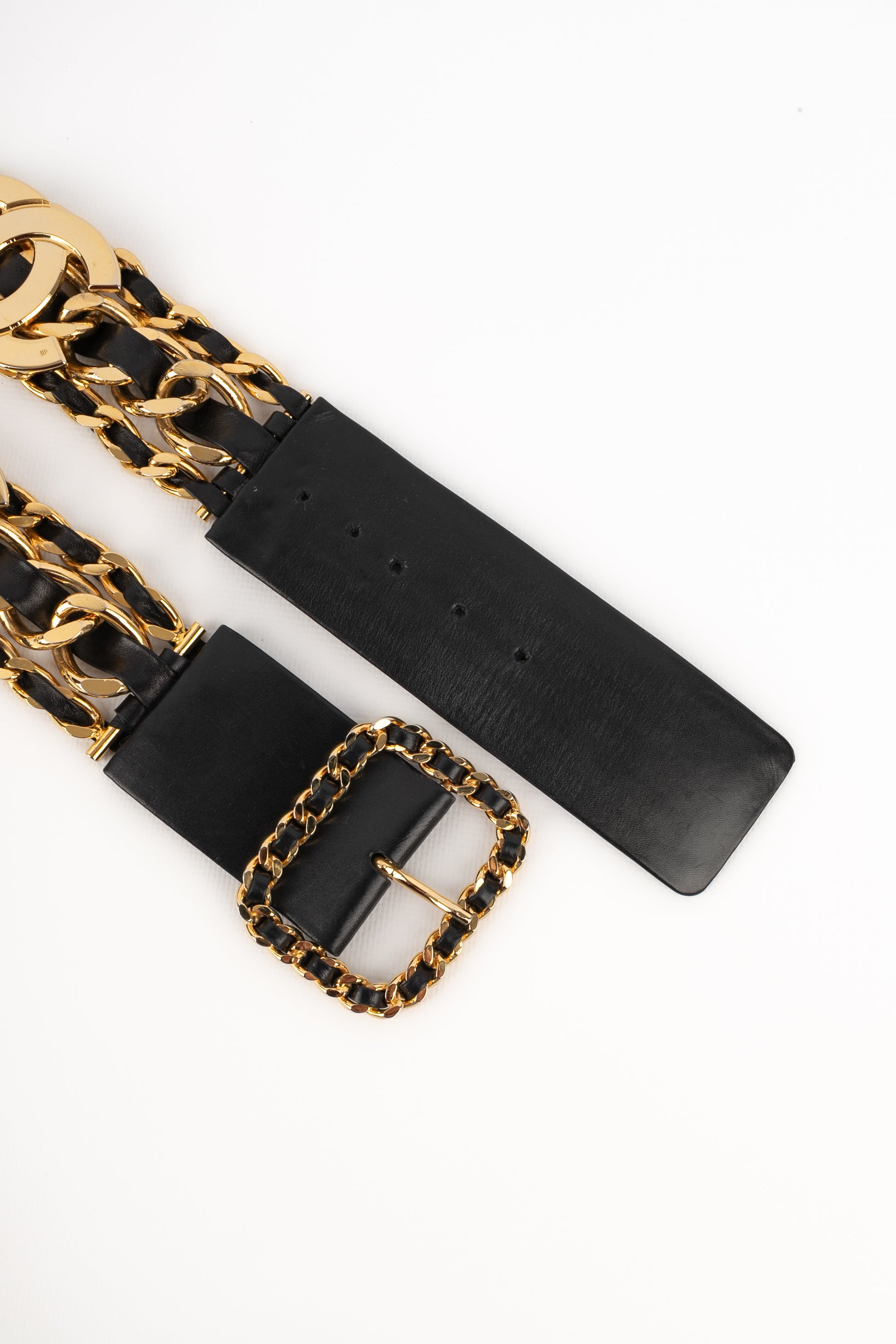 Ceinture en cuir Chanel