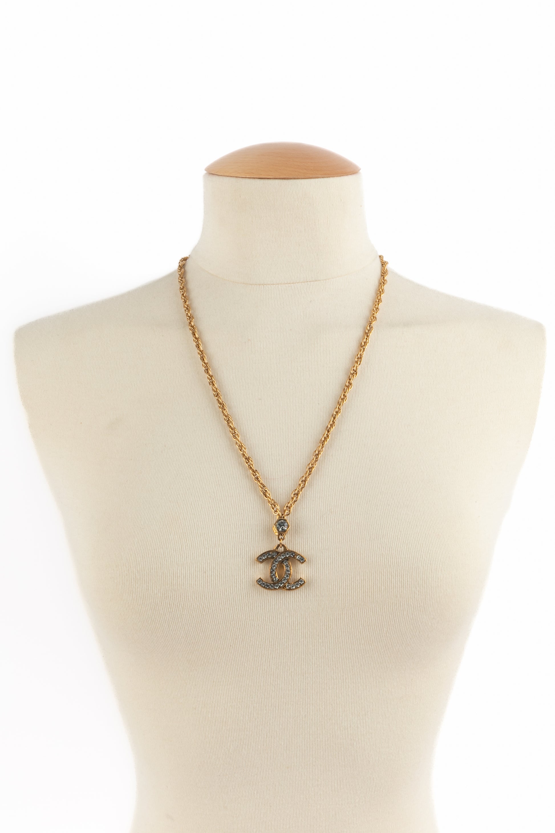 Collier cc Chanel 1990's