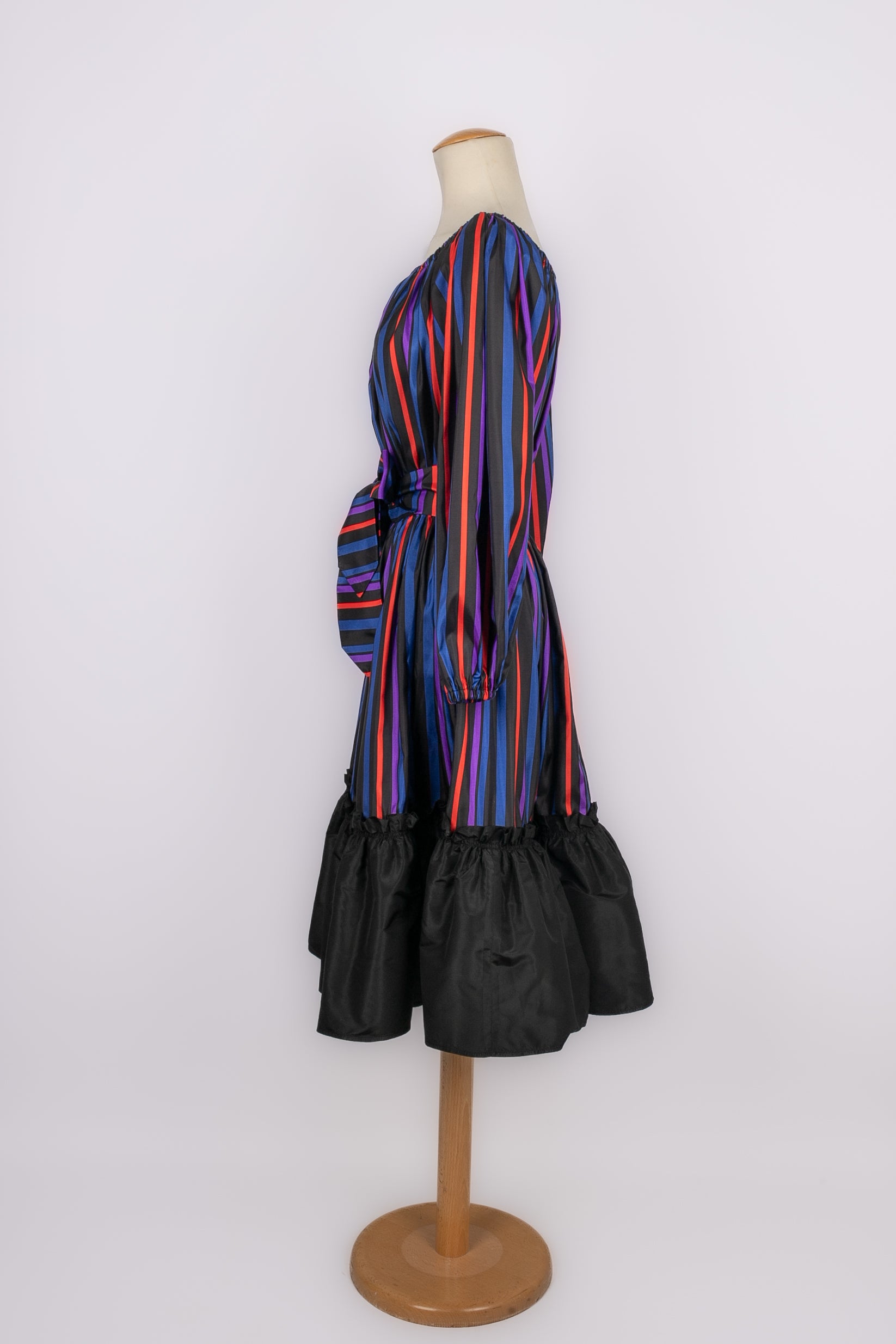 Robe à rayures Lanvin