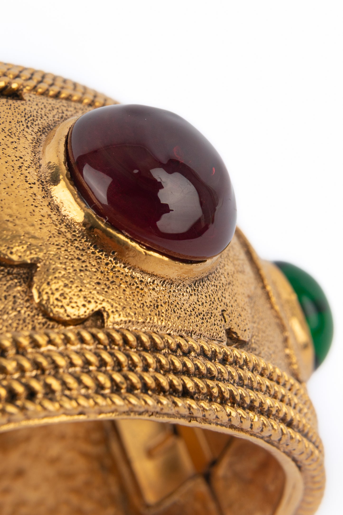 Bracelet byzantin Chanel 1980's