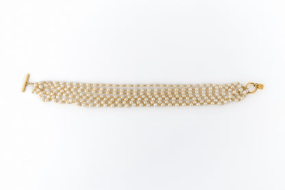 Collier de perles Karl Lagerfeld