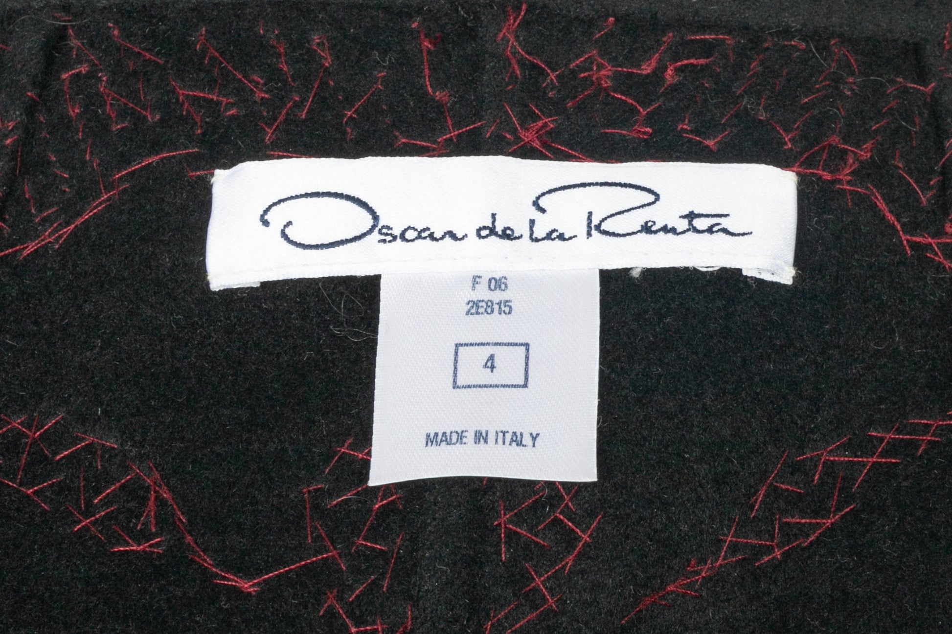 Manteau Oscar de la Renta Automne 2006