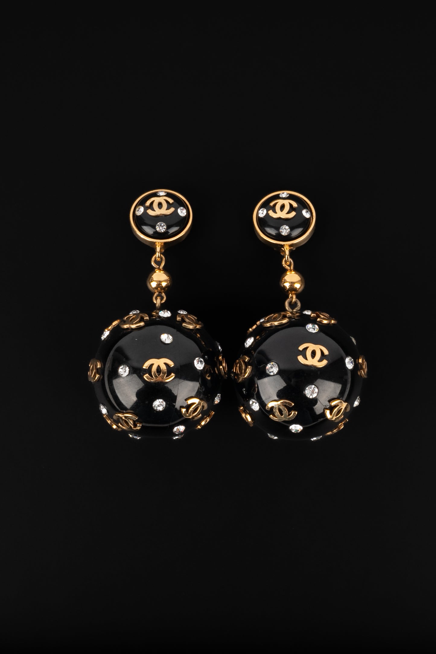 Boucles d'oreilles Chanel 1989