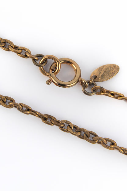 Collier sautoir Chanel 1985's