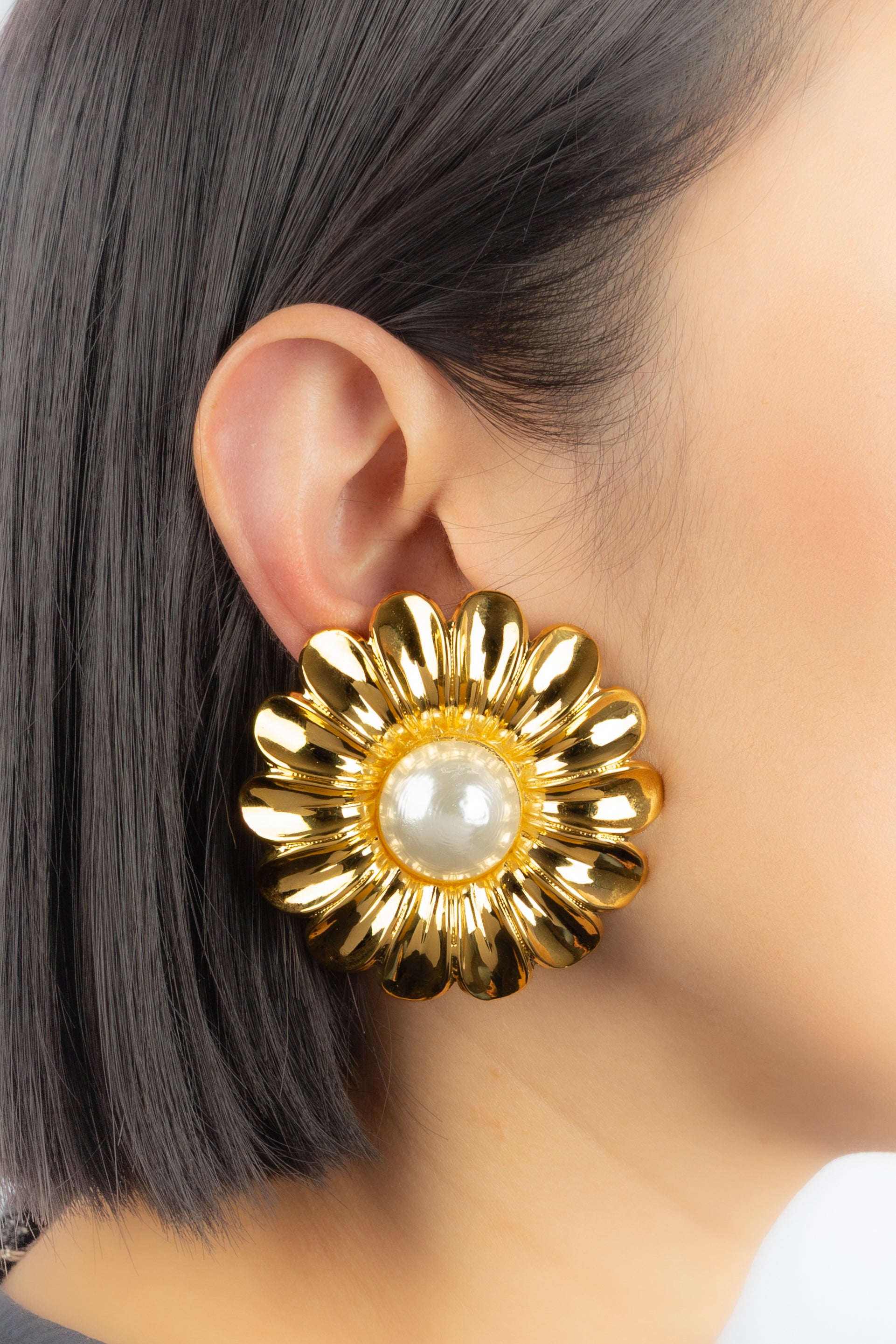 Boucles d'oreilles Chanel 1989