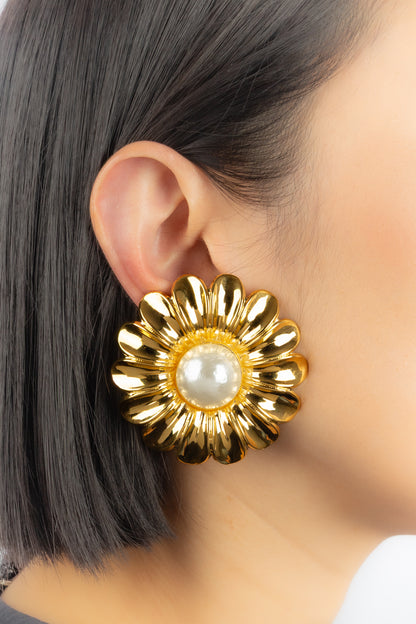 Boucles d'oreilles Chanel 1989