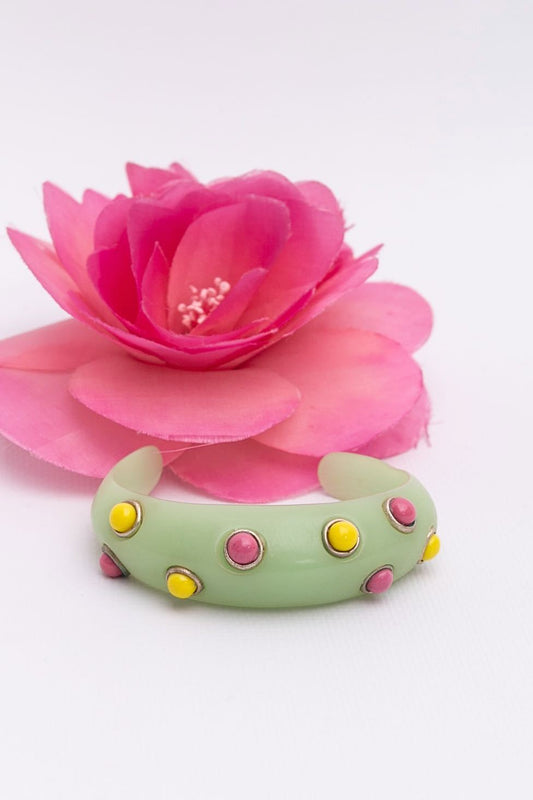 Bracelet vert Isaky