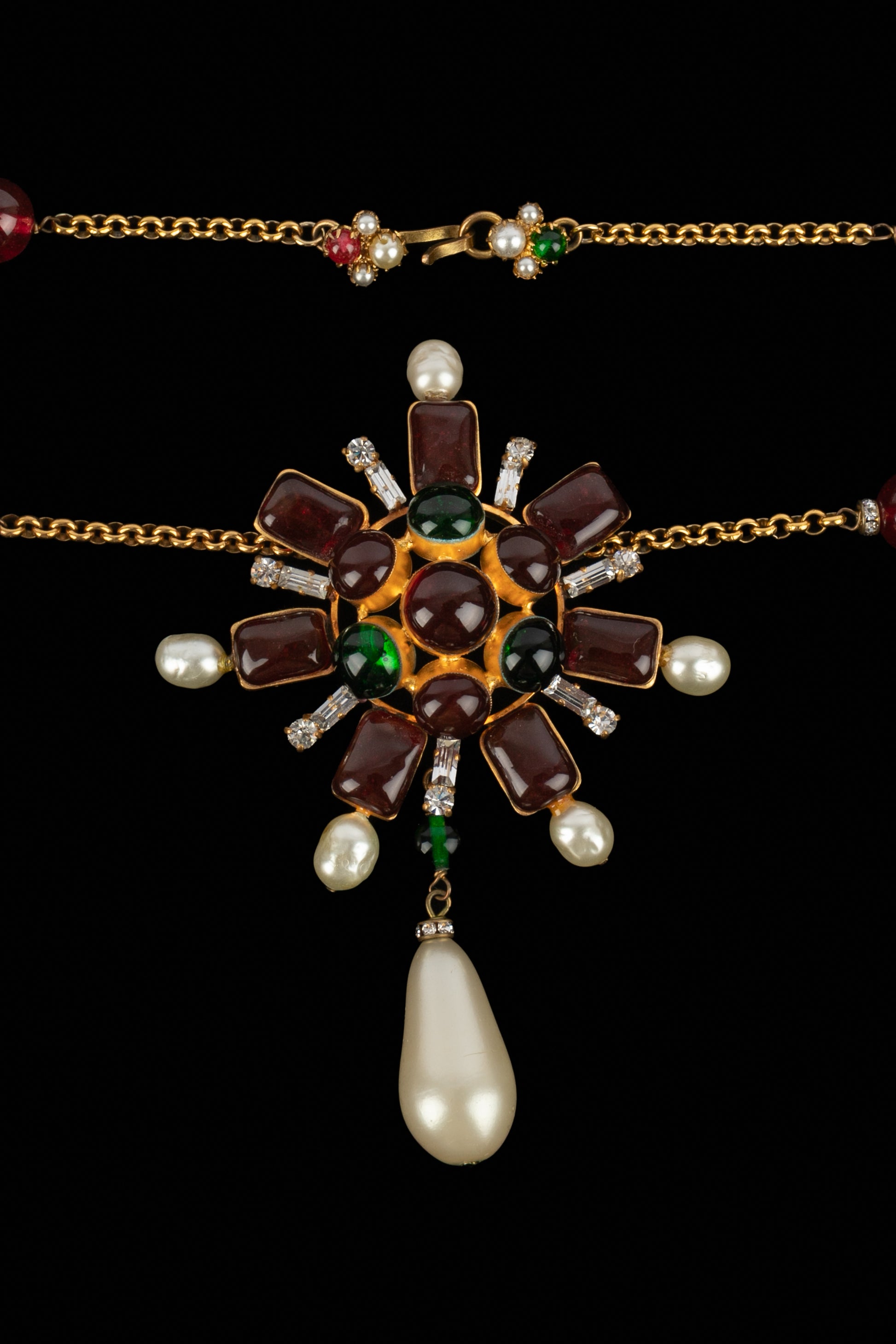 Collier pendentif Chanel Automne 1993