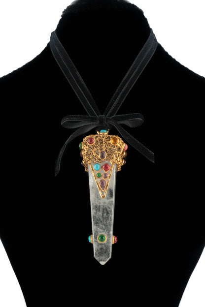 Rare pendentif Chanel Automne 1993