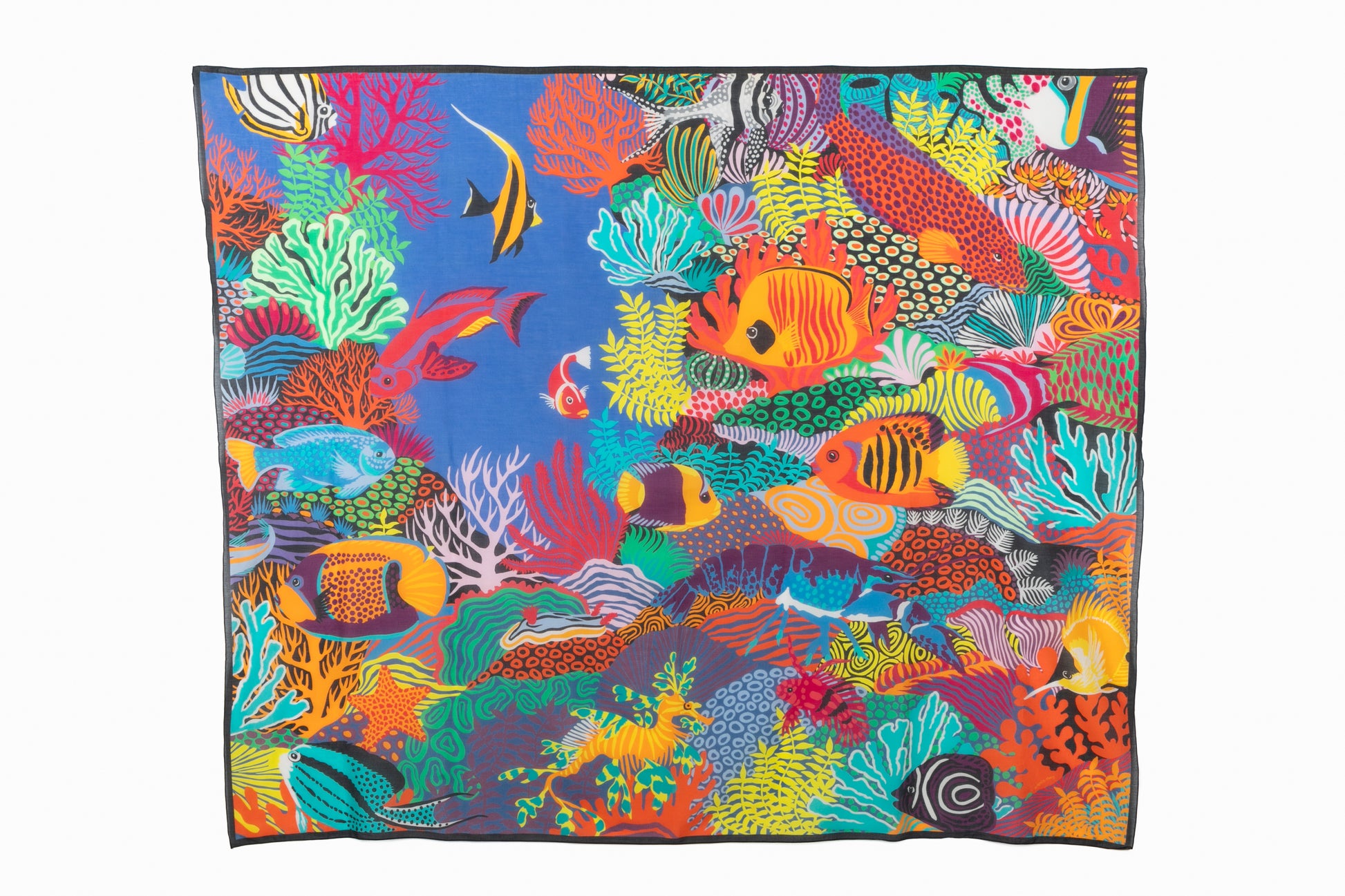 Paréo / foulard "Under the waves" Hermès