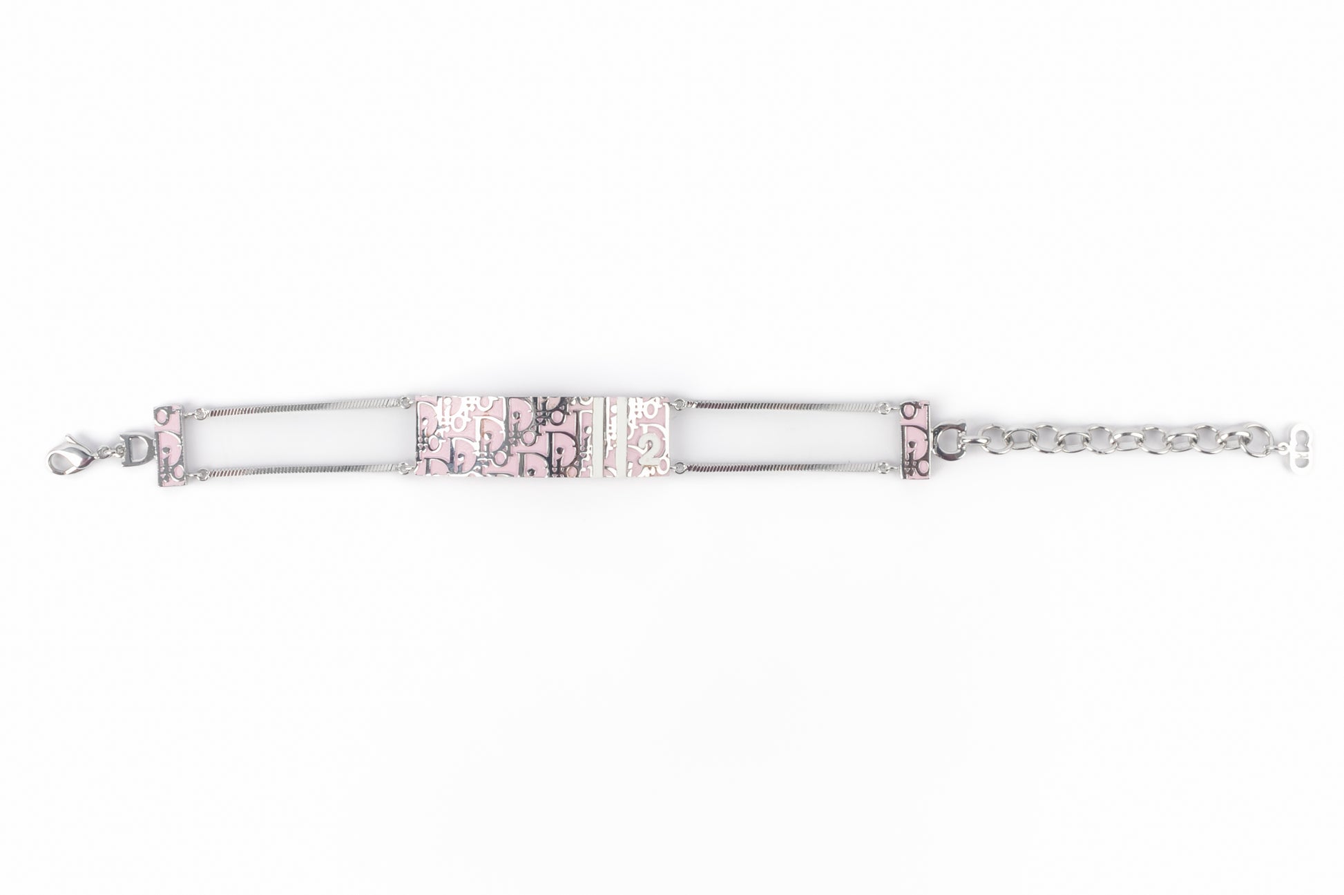 Bracelet émaillé rose Dior