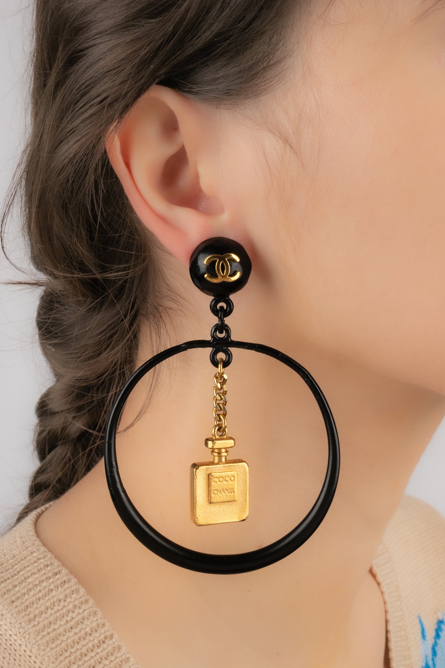 Boucles d'oreilles Chanel 1994