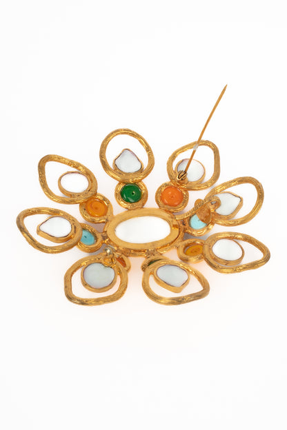 Broche pendentif Chanel été 1993