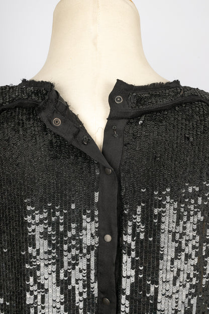 Top à paillettes Balmain 