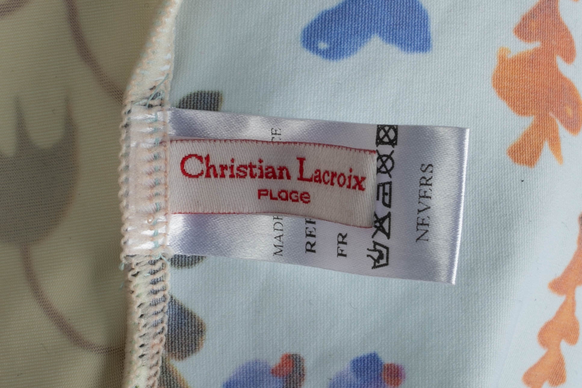 Maillot de bain fleuri Christian Lacroix