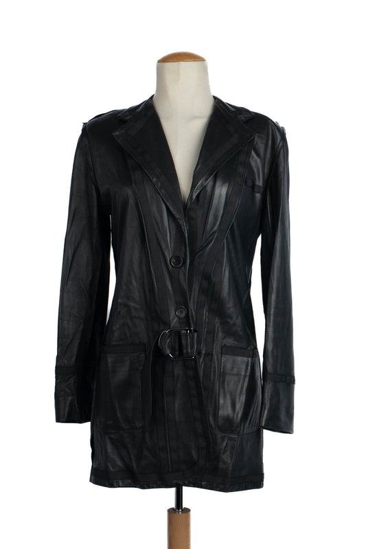 Veste en cuir Dior Printemps 2003