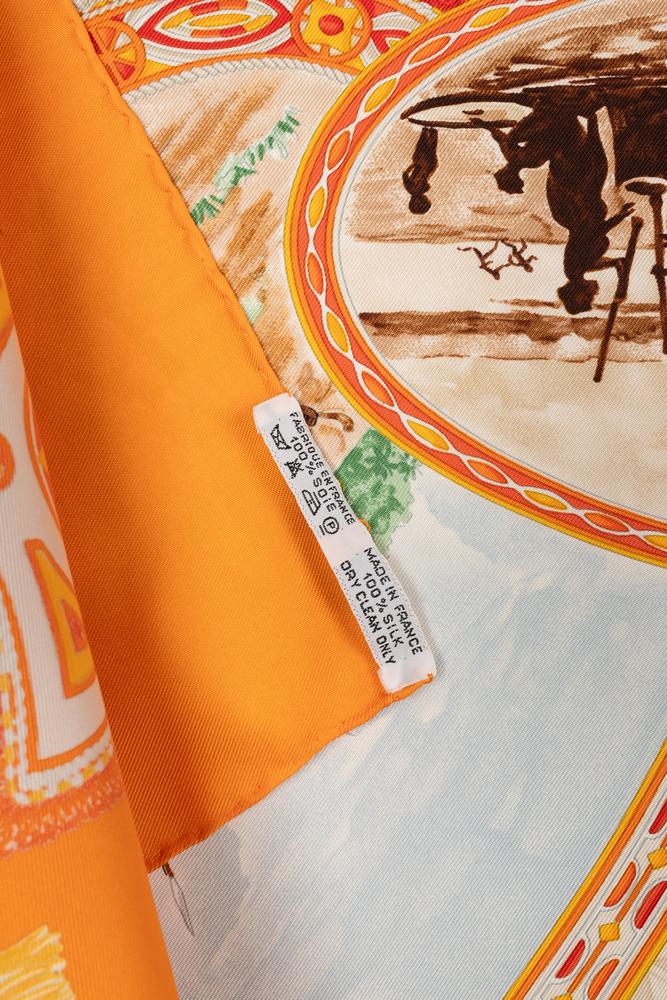 Foulard / Carré "Cavaliers peuls" Hermès