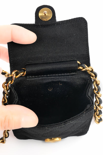 Sac "Classique Micro" Chanel collection 1989/1991