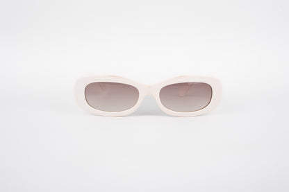 Lunettes de soleil blanches Chanel