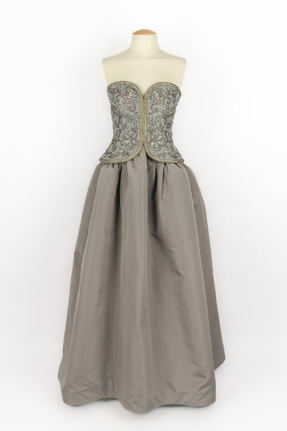 Robe bustier Nina Ricci Haute Couture