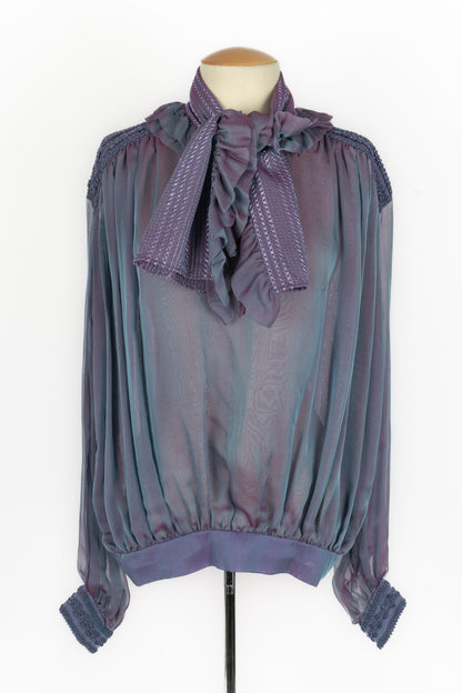 Chemisier et étole Christian Dior Hiver 1993