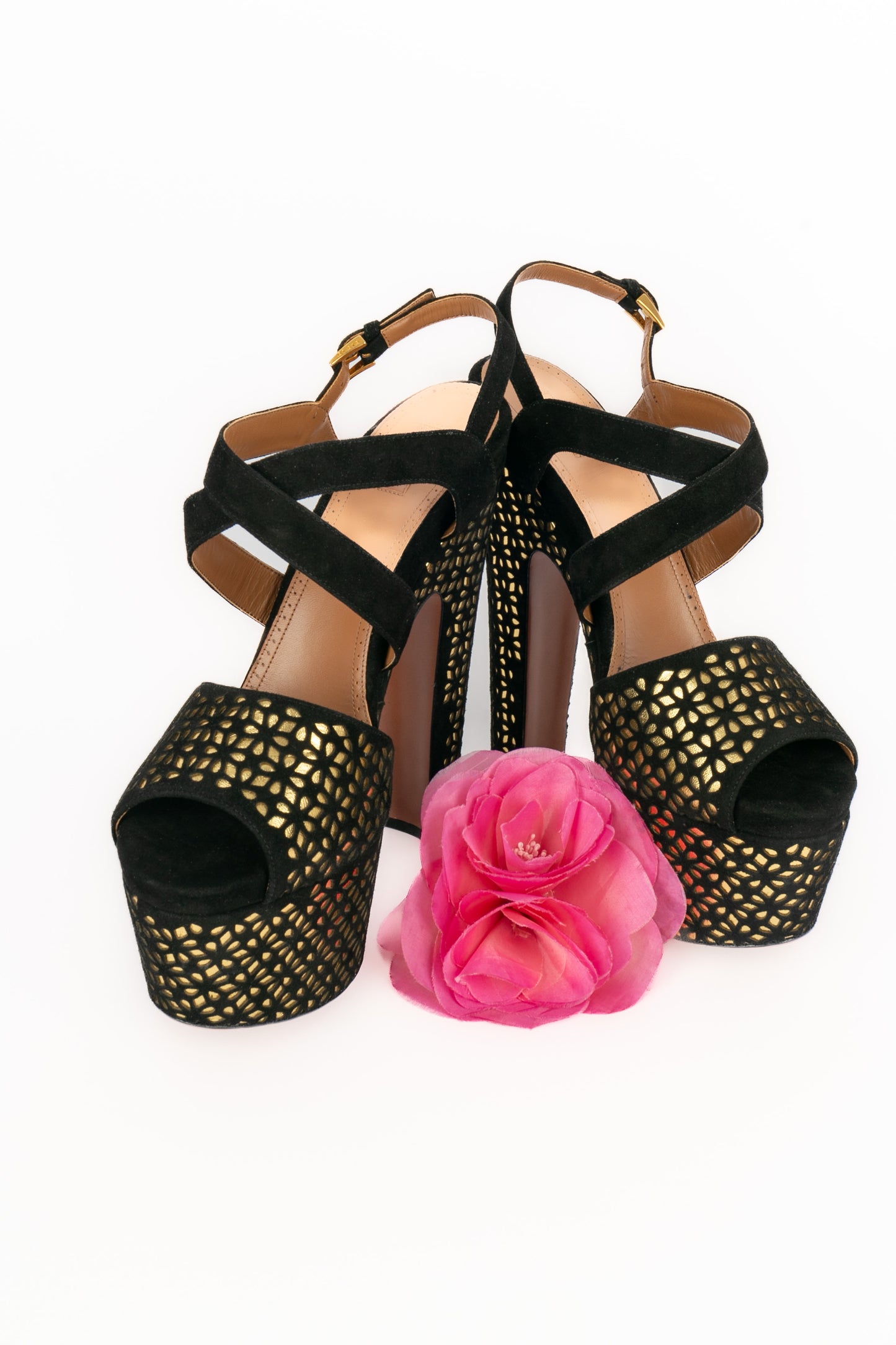 Escarpins en cuir Alaïa 