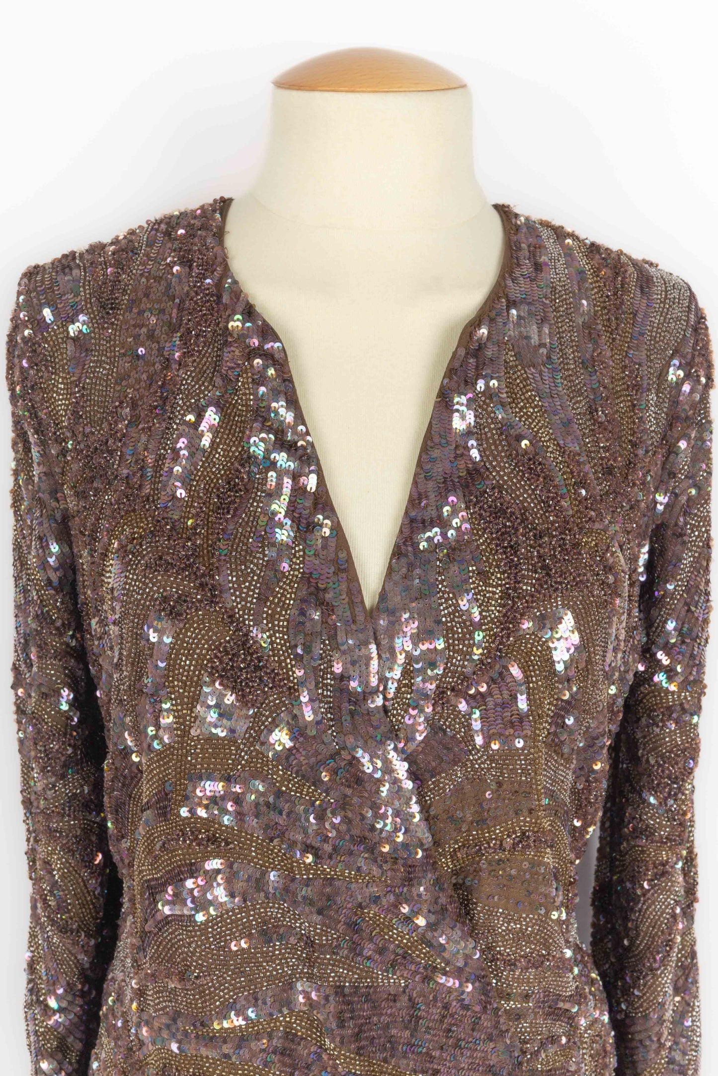 Robe perlée Roberto Cavalli