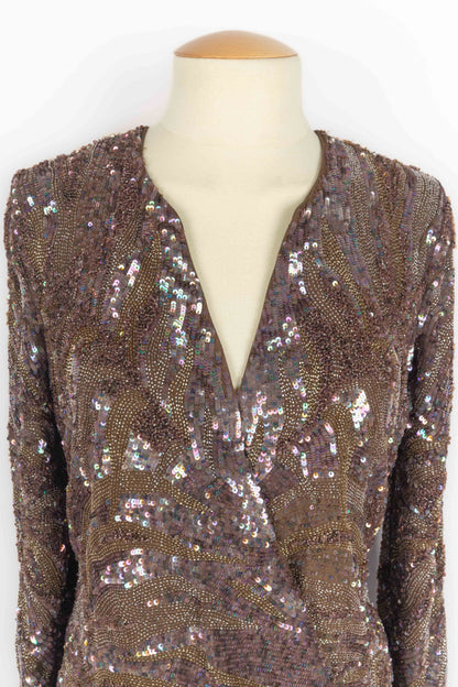 Robe perlée Roberto Cavalli