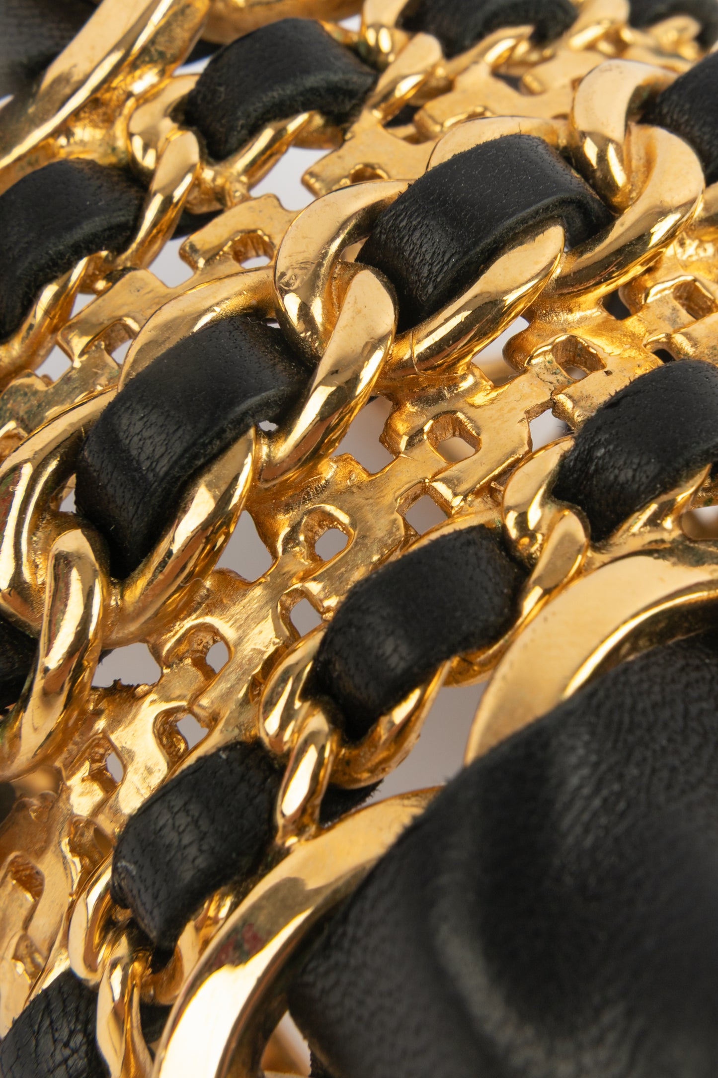 Bracelet manchette Chanel Hiver 1991