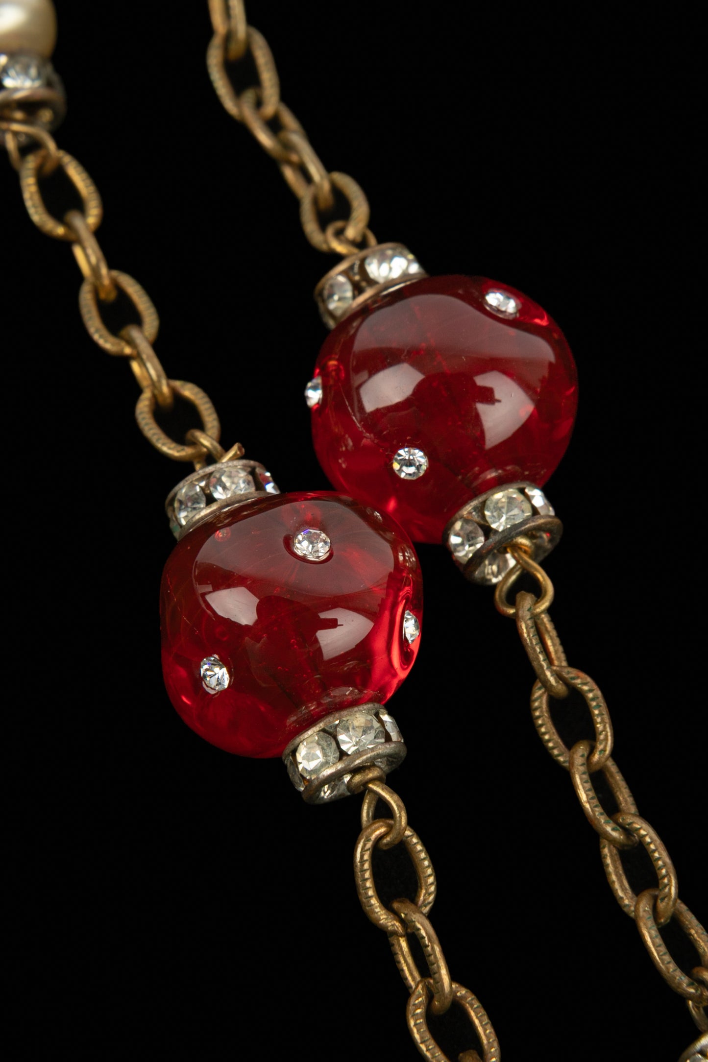 Collier Chanel Haute Couture époque Coco 