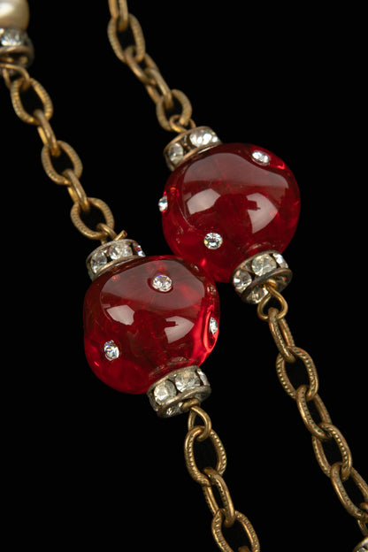 Collier Chanel Haute Couture époque Coco 