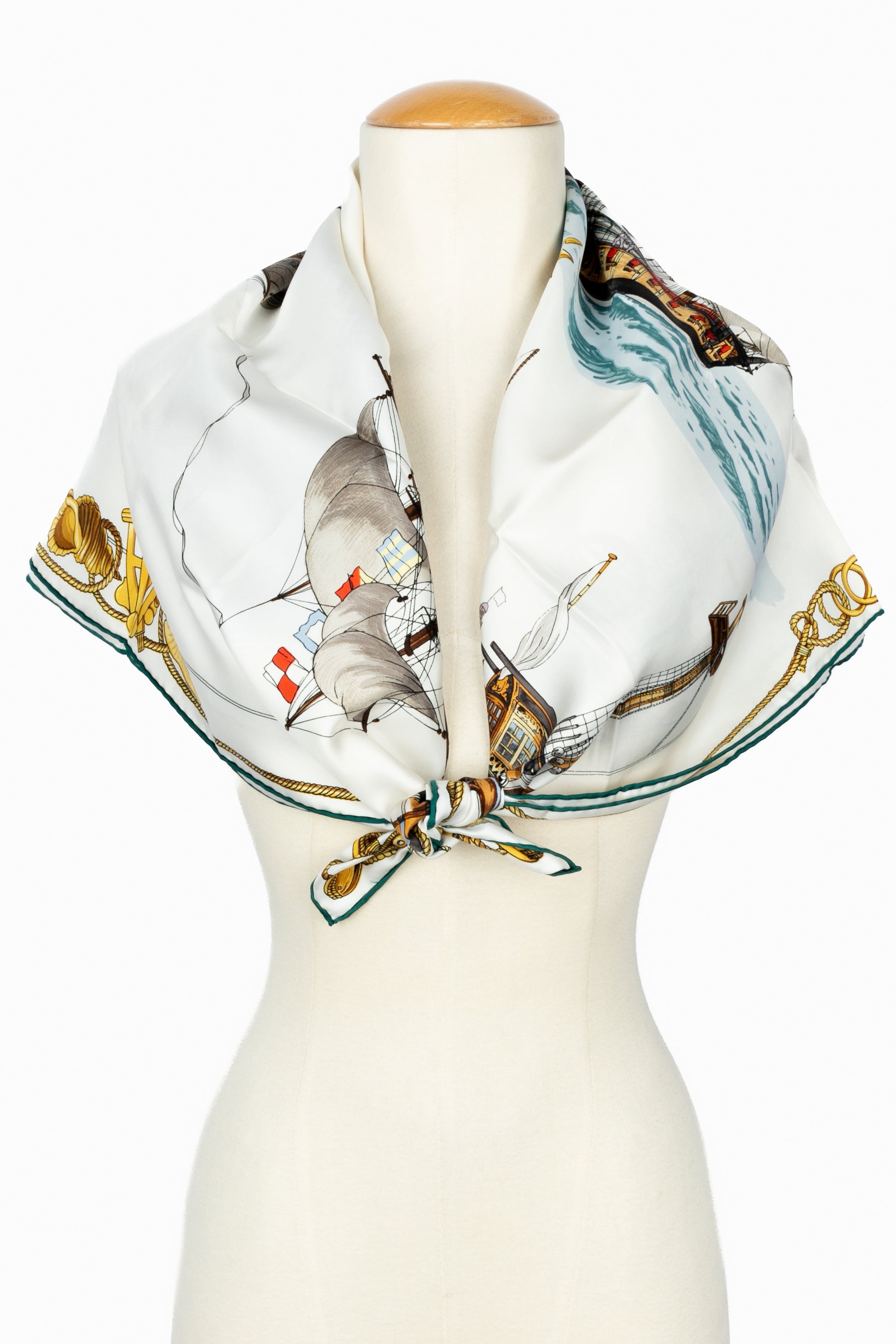Carré / Foulard "La Flore Frégate de 28 canons" Hermès