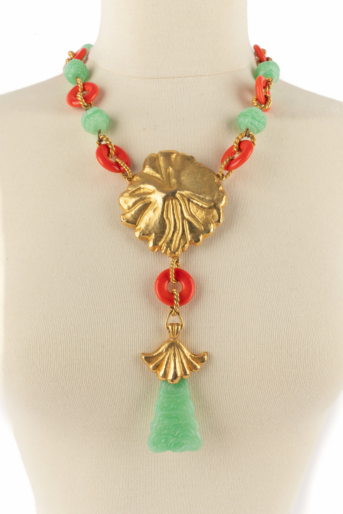 Collier Yves Saint Laurent circa 1996