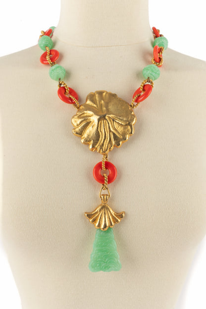 Collier Yves Saint Laurent circa 1996