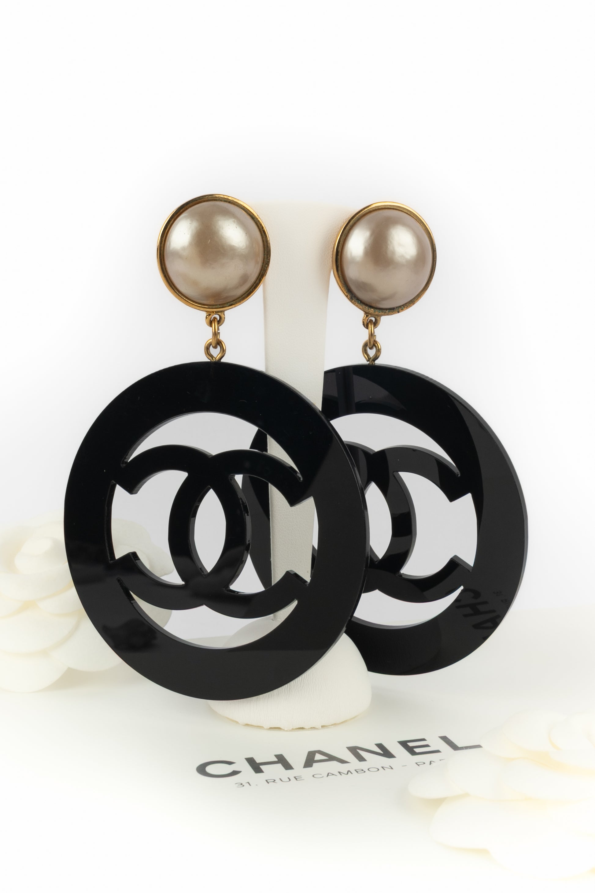 Boucles d'oreilles cc Chanel