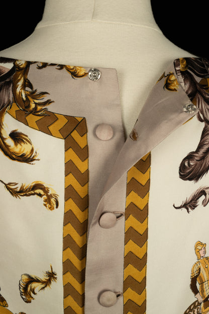 Haut "Tournois et Carrousels" Hermès 