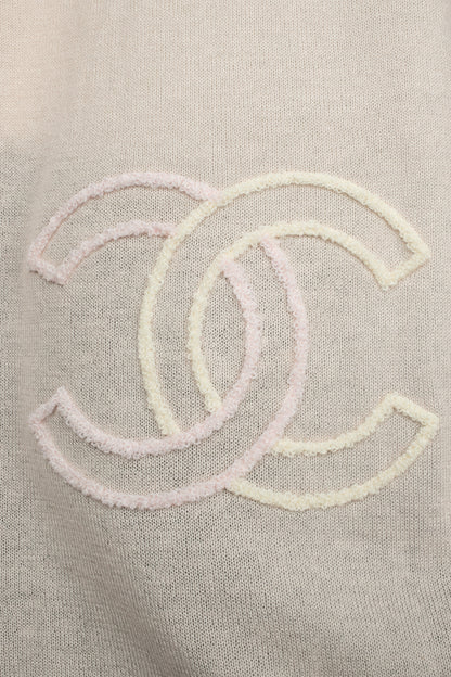 Écharpe bicolore Chanel