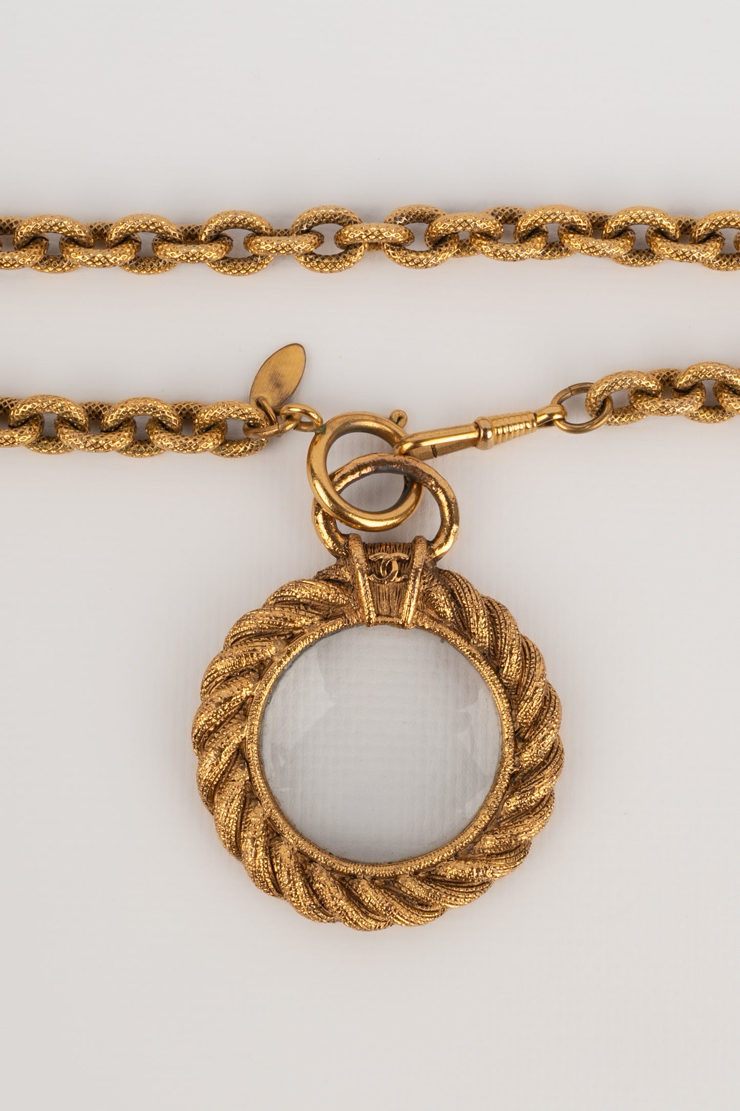 Collier loupe Chanel 1990's