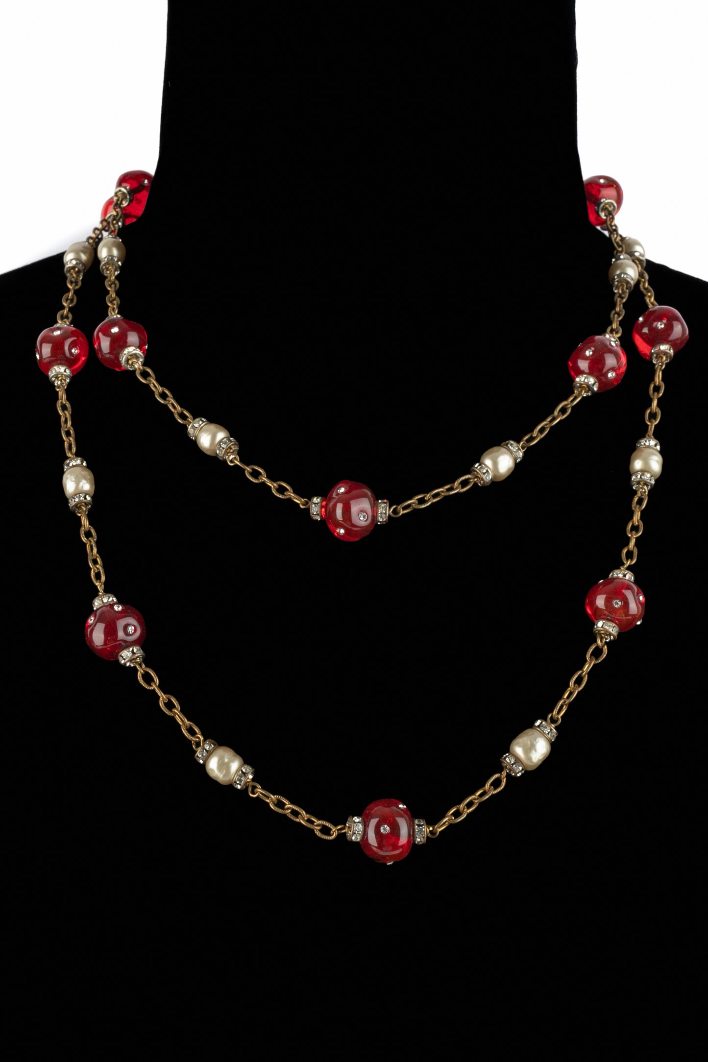 Collier Chanel Haute Couture époque Coco 