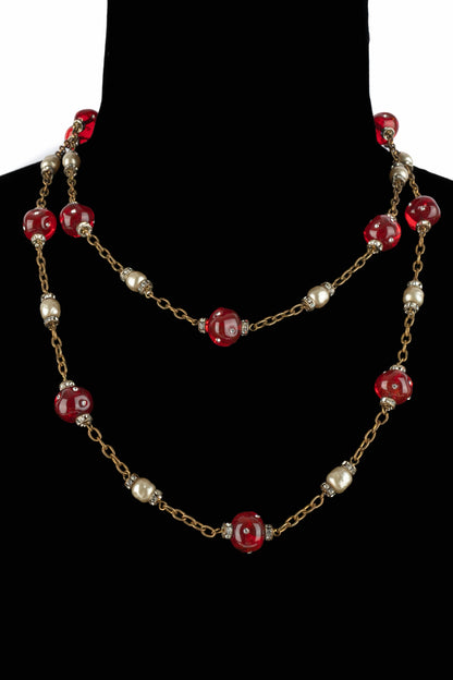 Collier Chanel Haute Couture époque Coco 