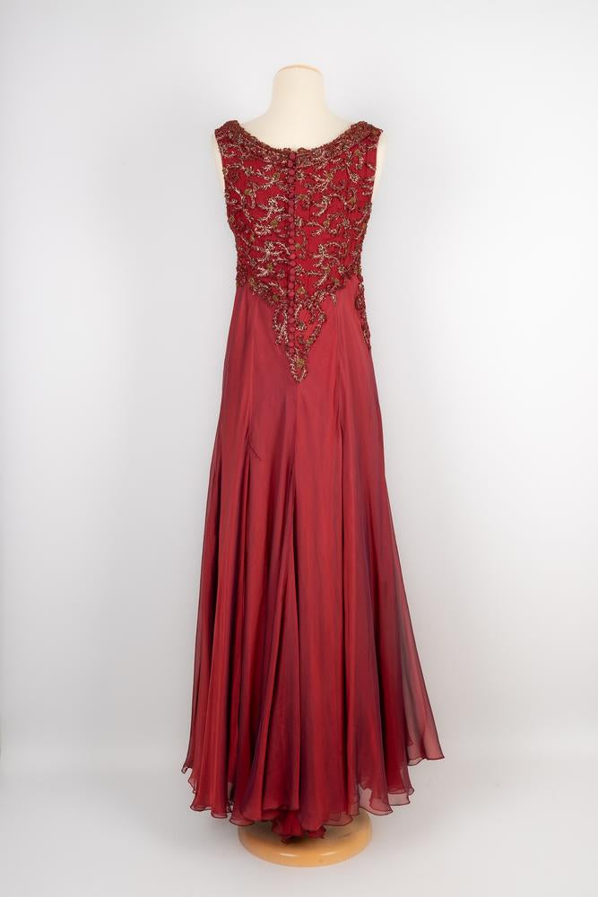 Robe en soie Arasa Morelli Couture