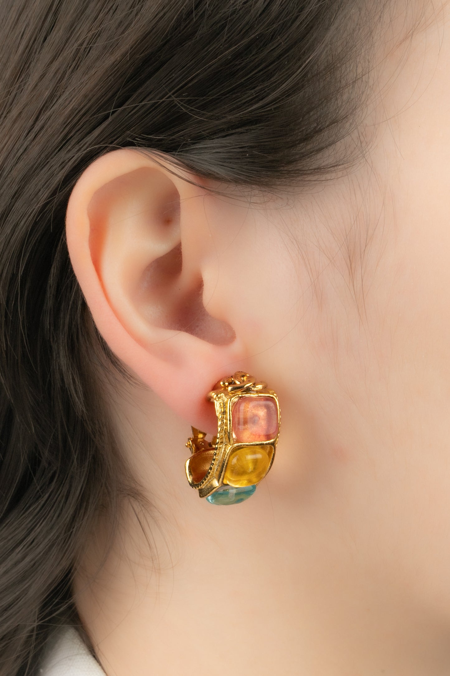 Boucles d'oreilles Chanel Automne 1997