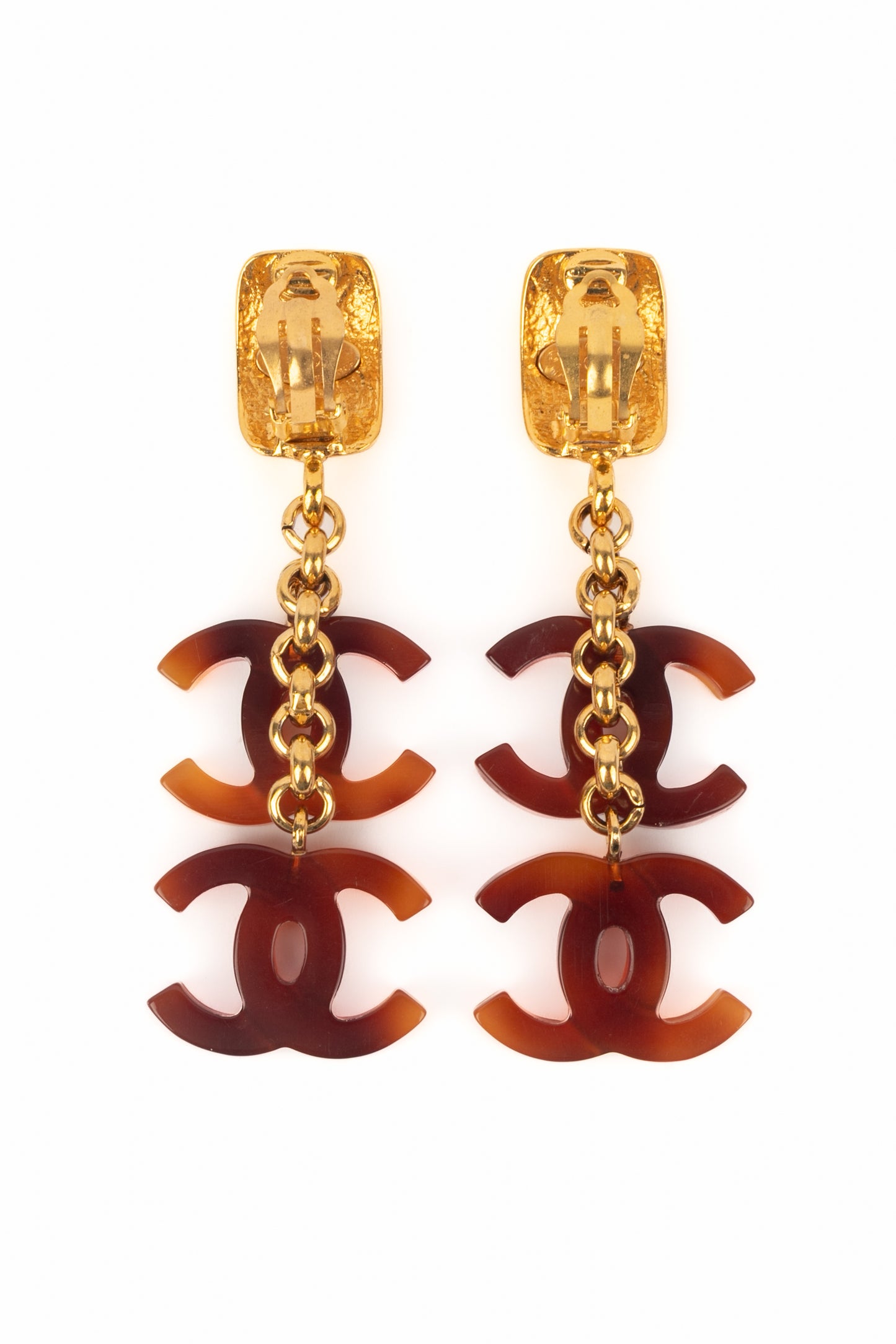 Boucles D'oreilles Chanel Zté 1994