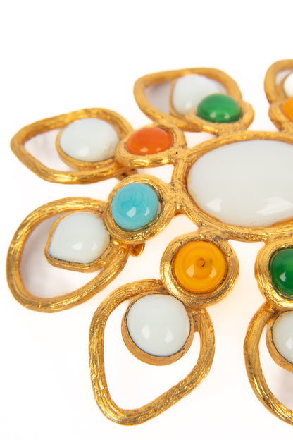 Broche pendentif Chanel été 1993