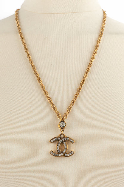 Collier cc Chanel 1990's