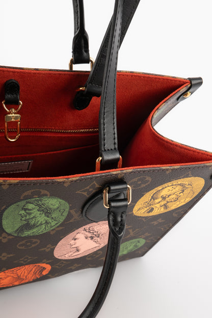 Sac On The Go Louis Vuitton x Fornasetti 2022