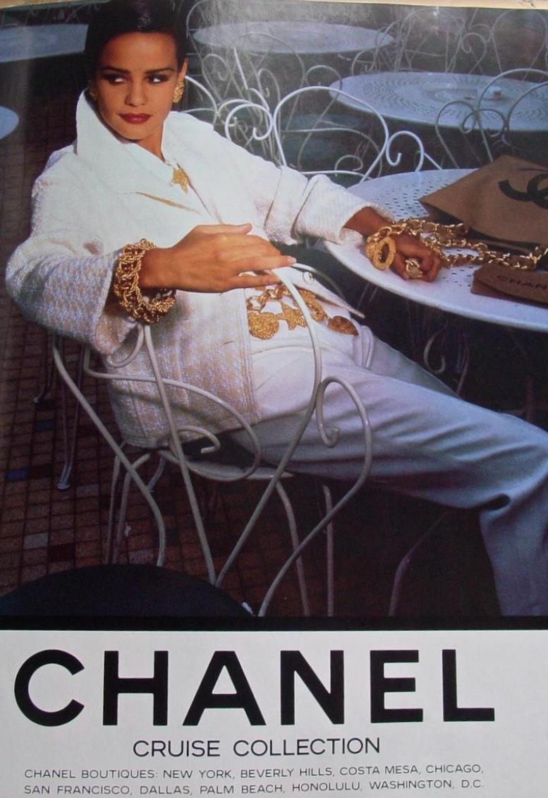 Bracelet breloques Chanel Croisière 1993